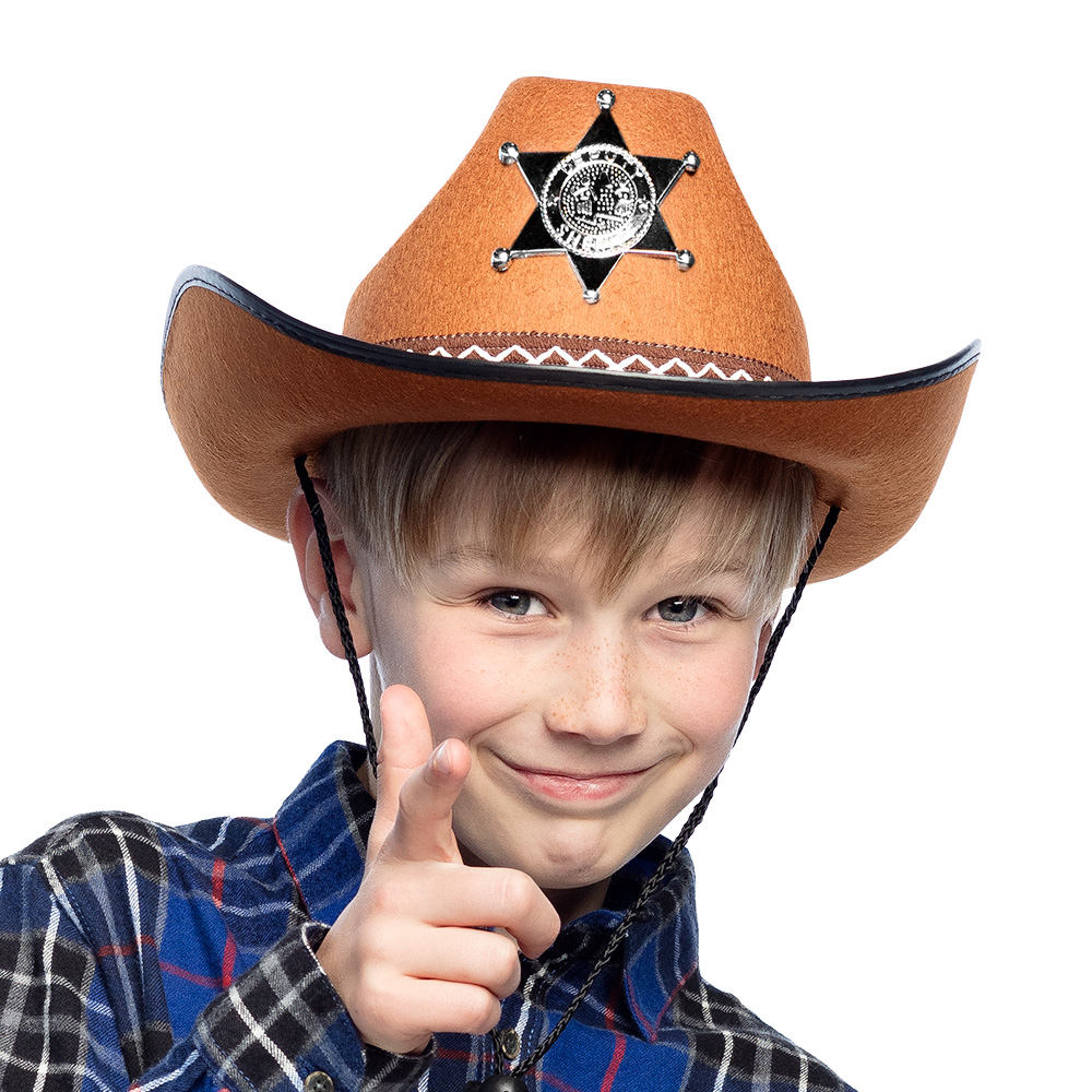 Hoed Sheriff Junior Bruin
