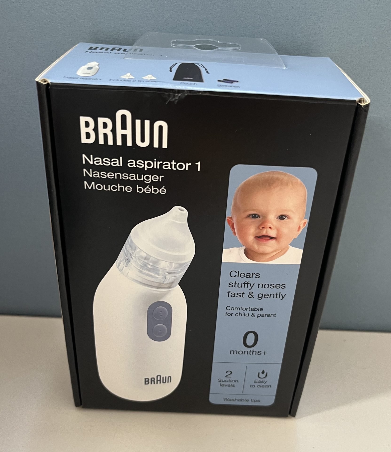 ASPIRATORE NASALE NUOVO BRAUN