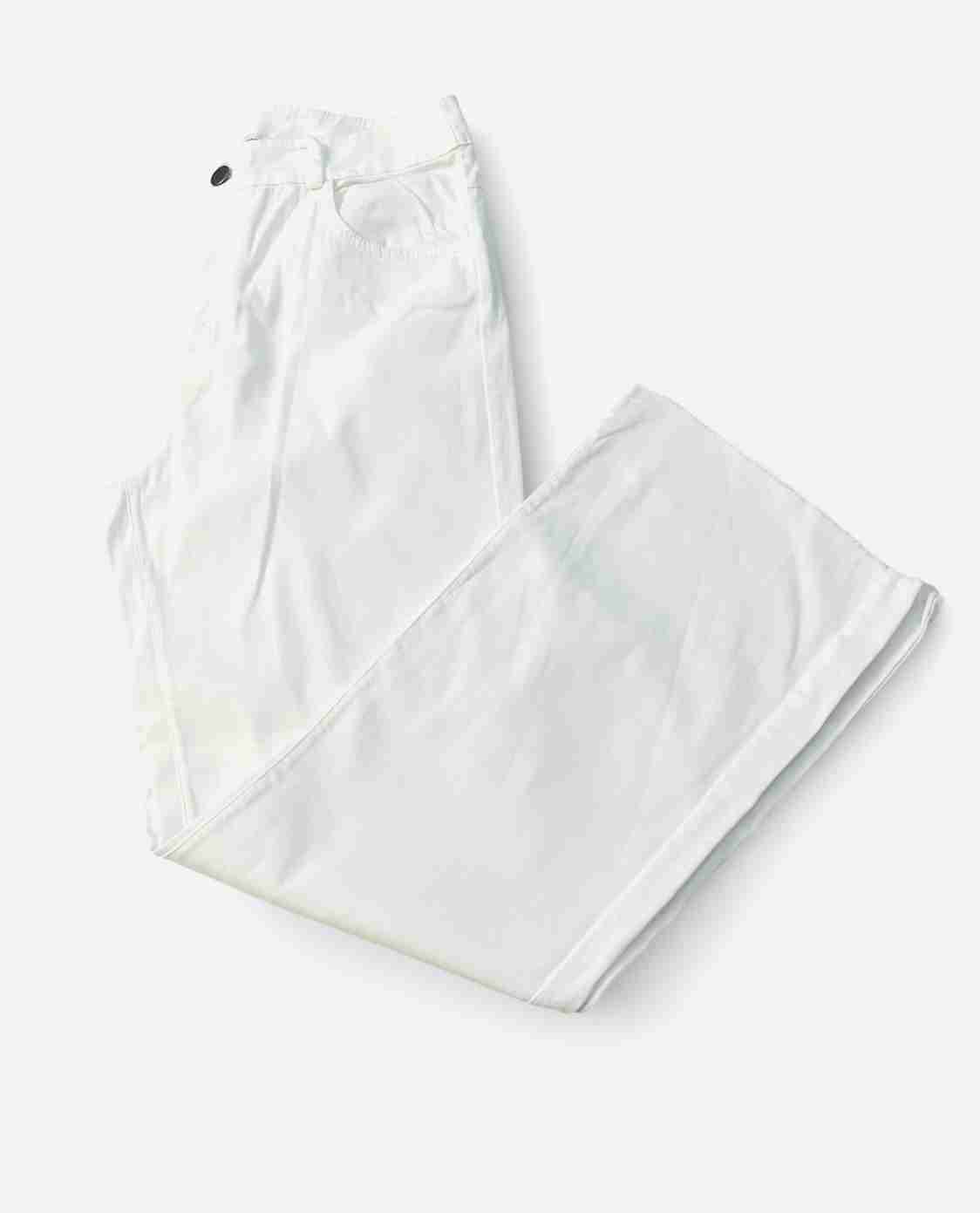 PANTALONI TG S BIANCO