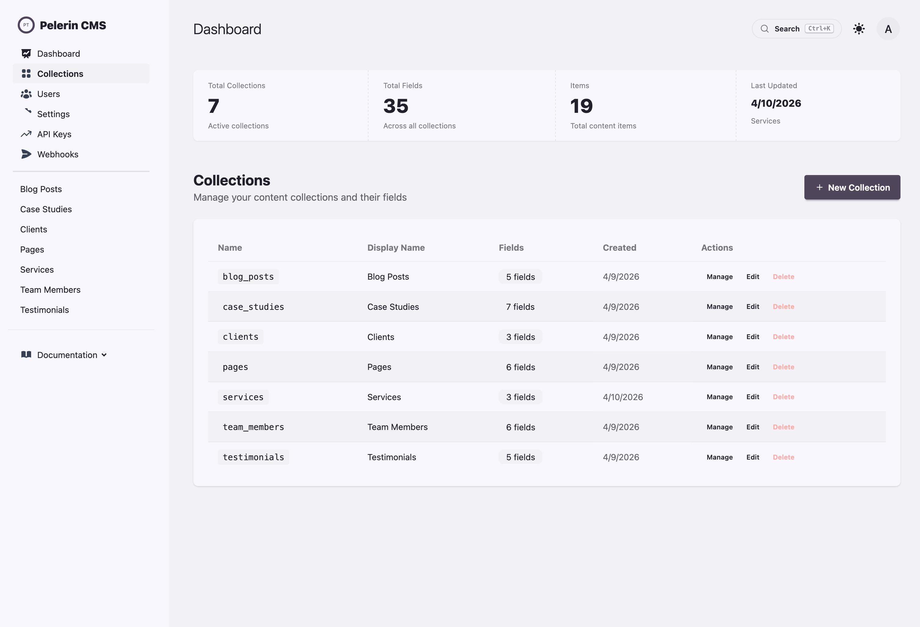Pelerin CMS — A Headless CMS Built for Real Client Needs