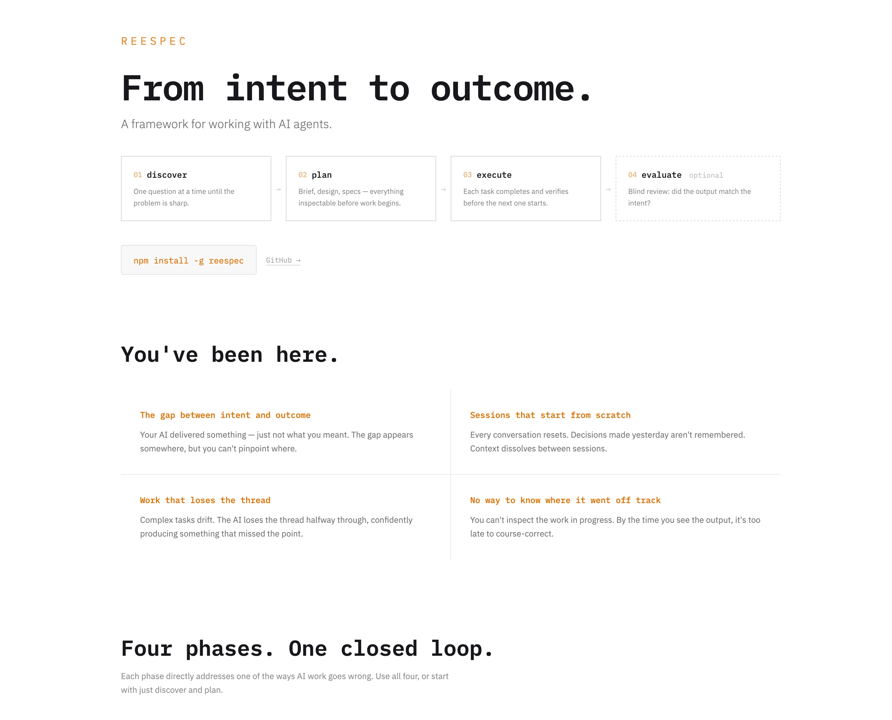 reespec — A Framework for Human-AI Collaboration