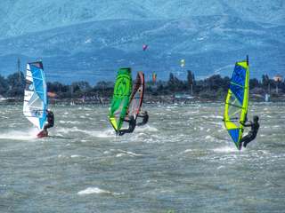 De vier musketiers in Leucate 