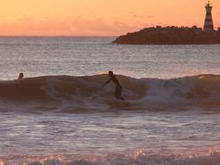 Geen wind deze weken, dus dan maar terugblikken naar een epische Kerst in Peniche!