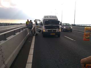 Sjos maakt 8km file