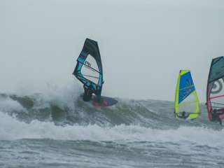 Een dikke top turn van Sven (PK SG) op Scheveningen