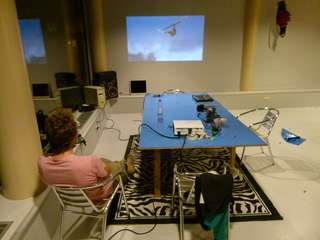 Eerste windsurfactie in de Homespot!