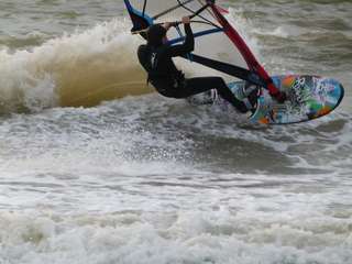 Sander op Scheveningen!