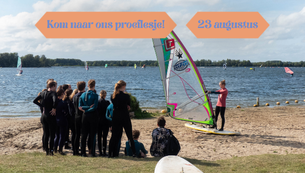Proeflesje windsurfen