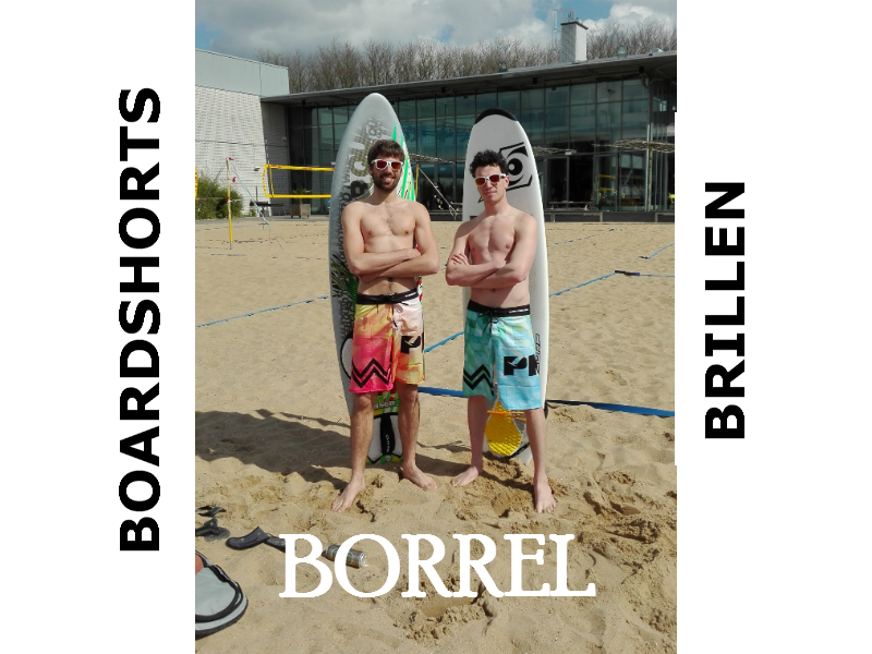 Boardshorts, Brillen, Bier en Bazen