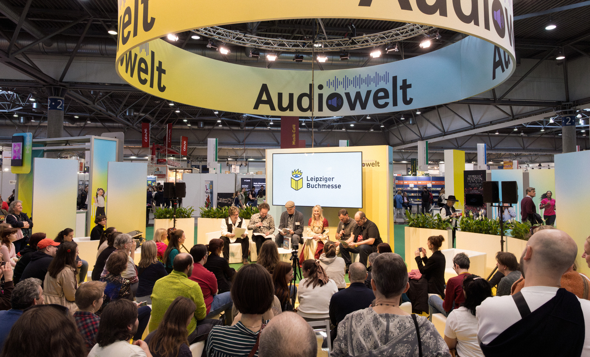 Eine Erfolgsgeschichte: Podcasts auf der Leipziger Buchmesse