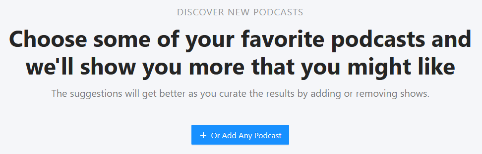 neue podcasts entdecken mit rephonic screenshot