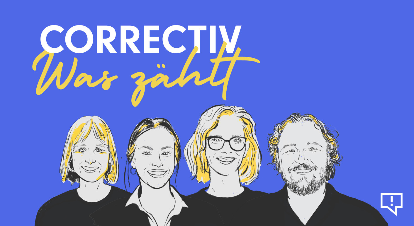 CORRECTIV launcht seinen Nachrichten-Podcast "Was zählt"