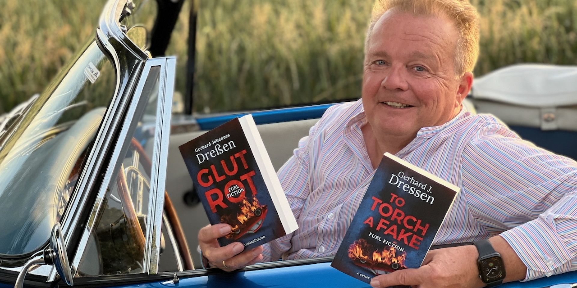 Der Krimi 'Glut Rot' wird vom Roman zum Podcast-Hörbuch