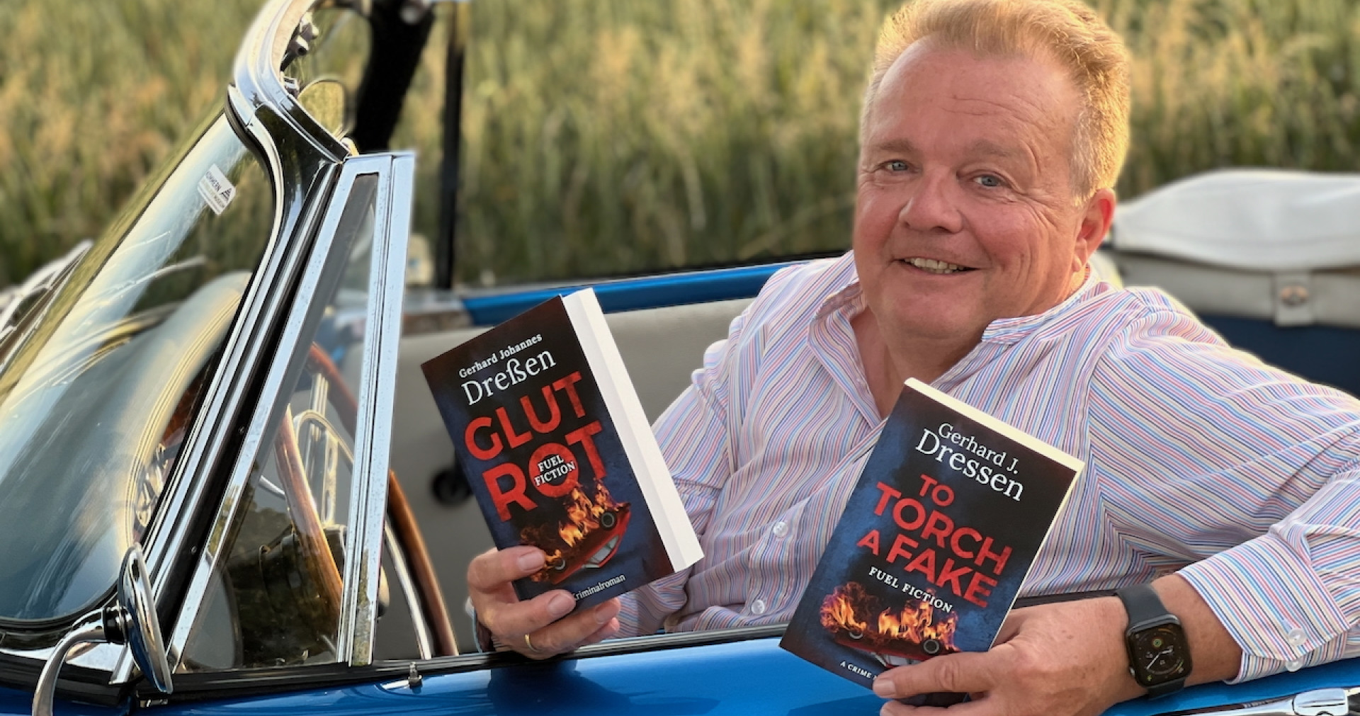 Der Krimi 'Glut Rot' wird vom Roman zum Podcast-Hörbuch