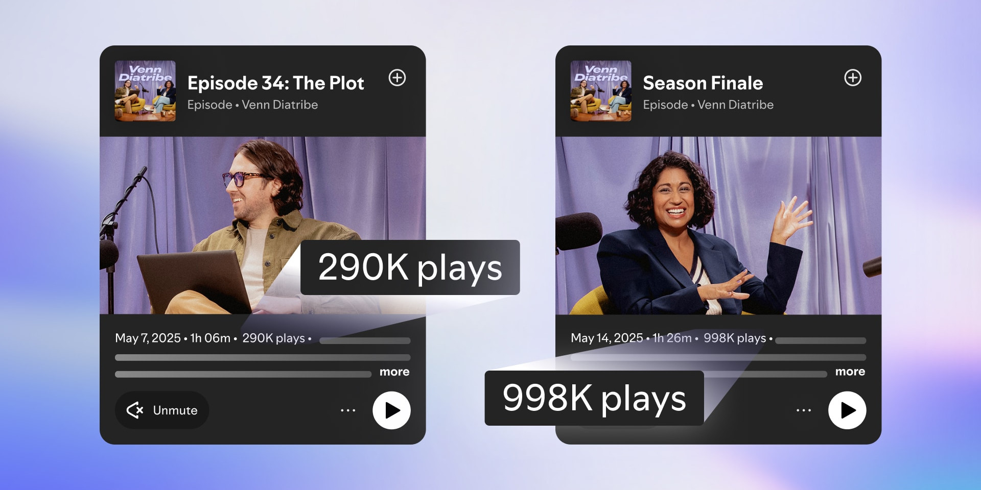 Plays: Spotify stellt neue Podcast-Metrik vor