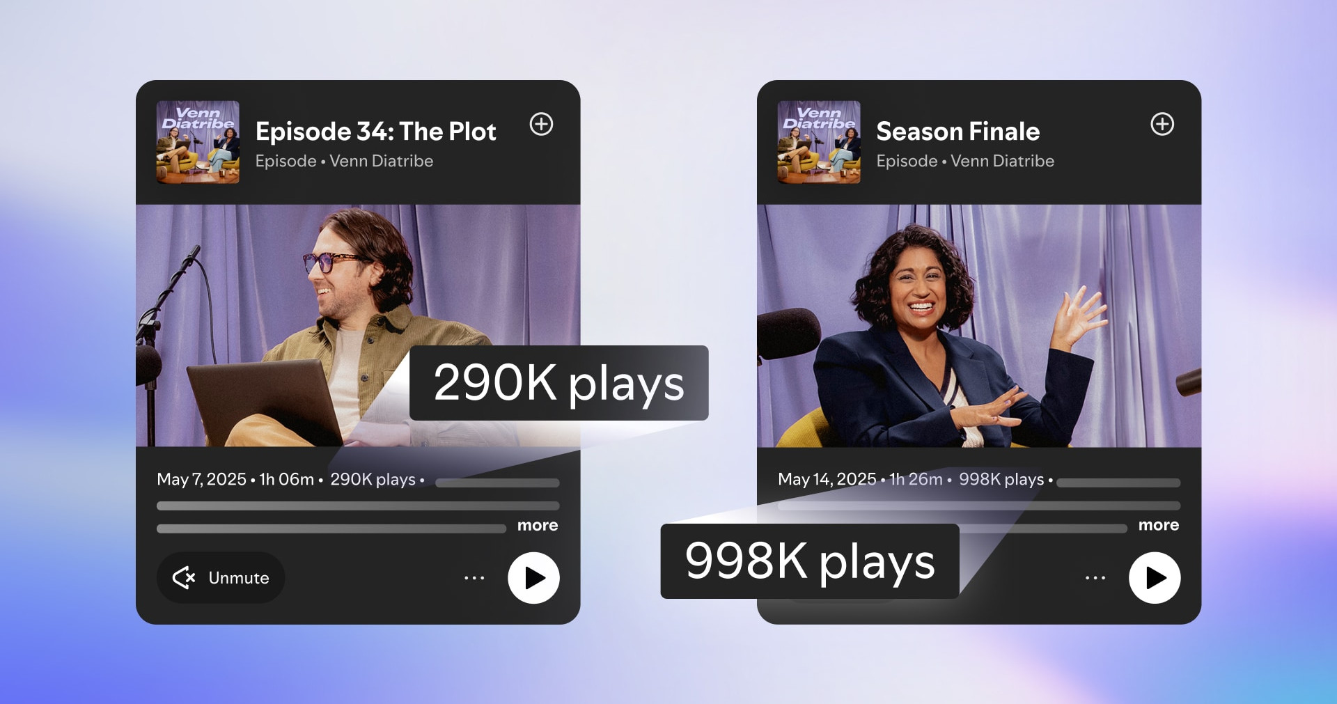 Plays: Spotify stellt neue Podcast-Metrik vor