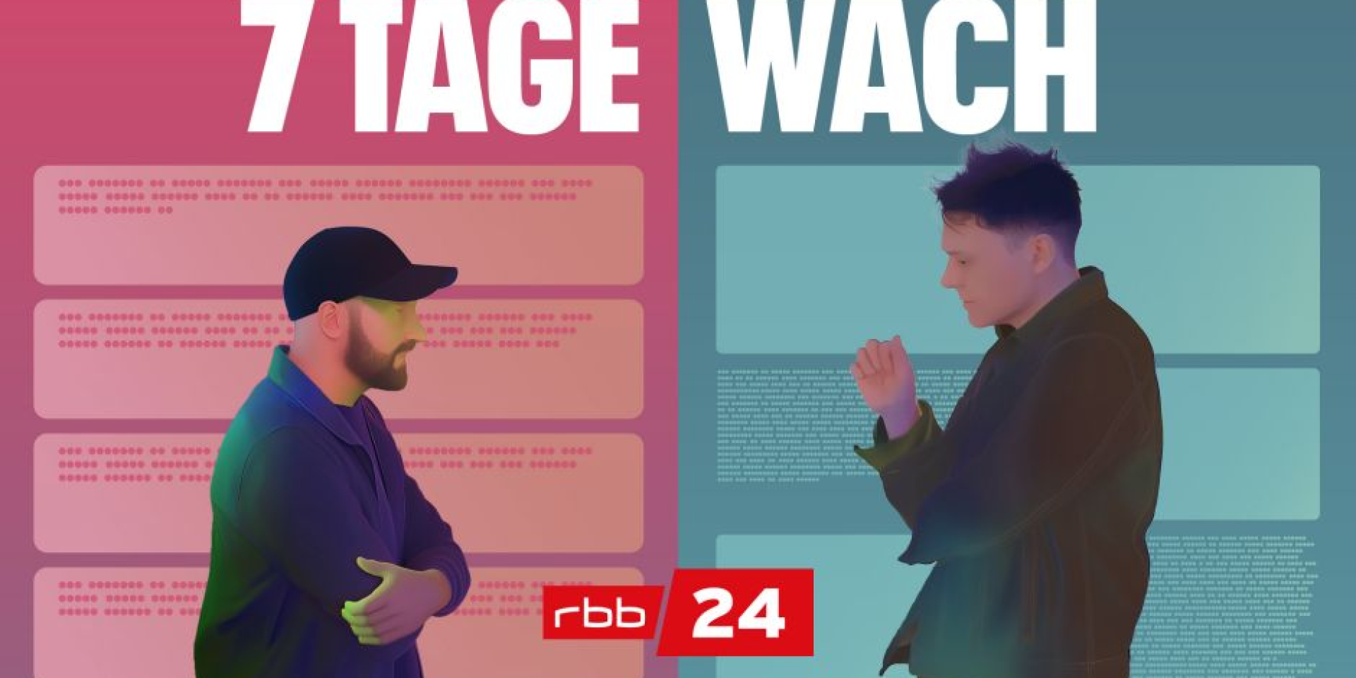 '7 Tage wach – die Woche mit Schrag und Schröder': rbb24 startet News-Podcast