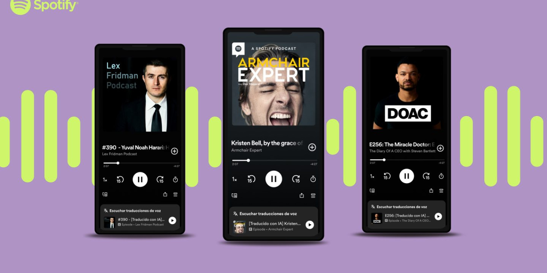 Podcasts in verschiedenen Sprachen hören