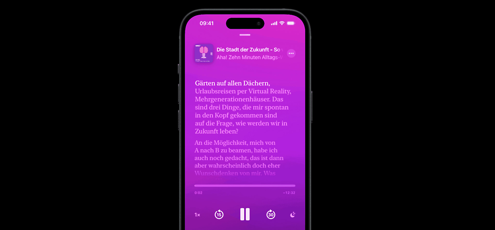 Apple Podcasts wird Episoden automatisch transkribieren
