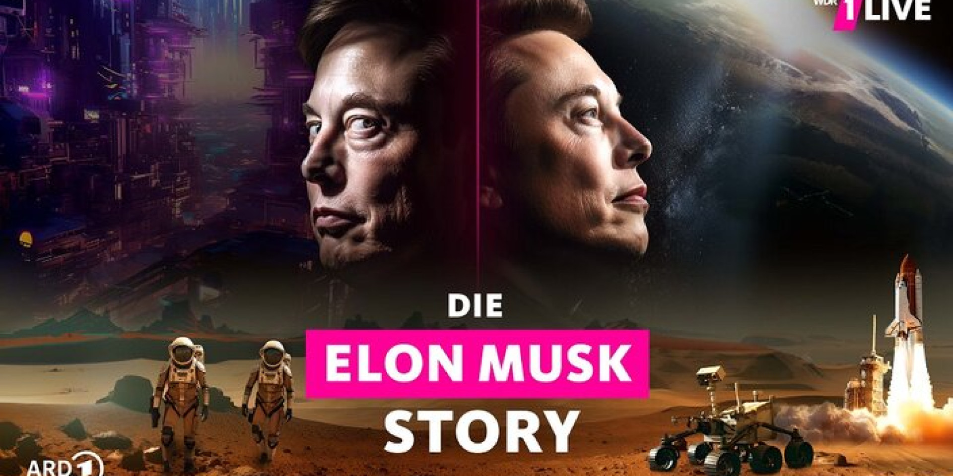 1LIVE erzählt 'Die Elon Musk Story'