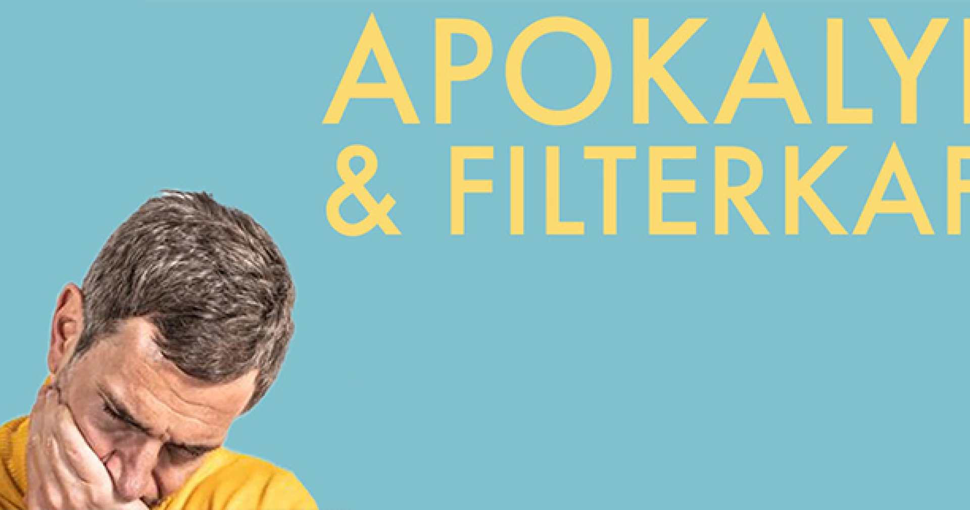 Wolfgang Heim moderiert 'Apokalypse & Filterkaffee'