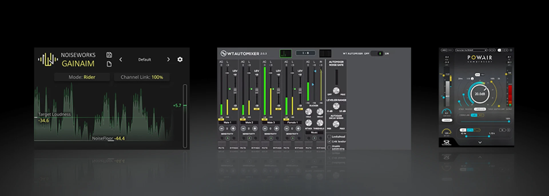 Auto-Leveller im Vergleich: Powair, GainAim und WTAutomixer