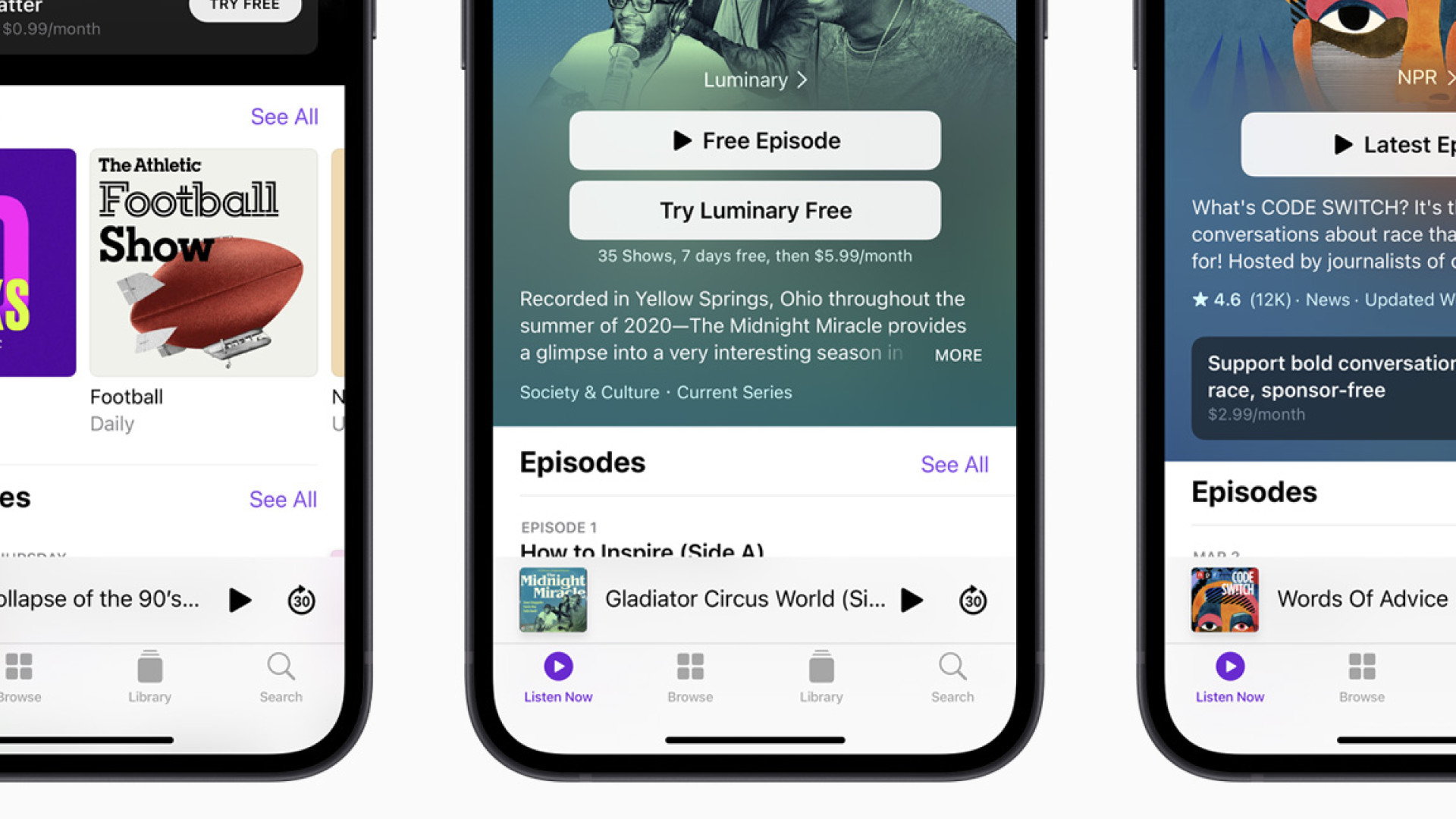 Apple akzeptiert Premium-Podcasts von Hostern
