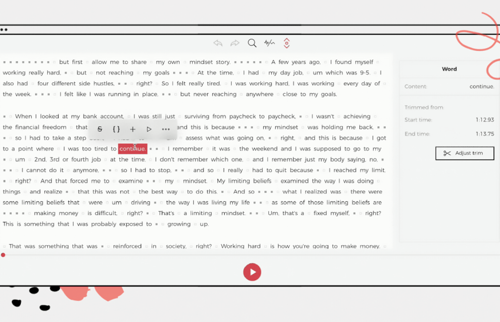 Update: Podcasts schneiden wie im Textprogramm mit trebble.fm