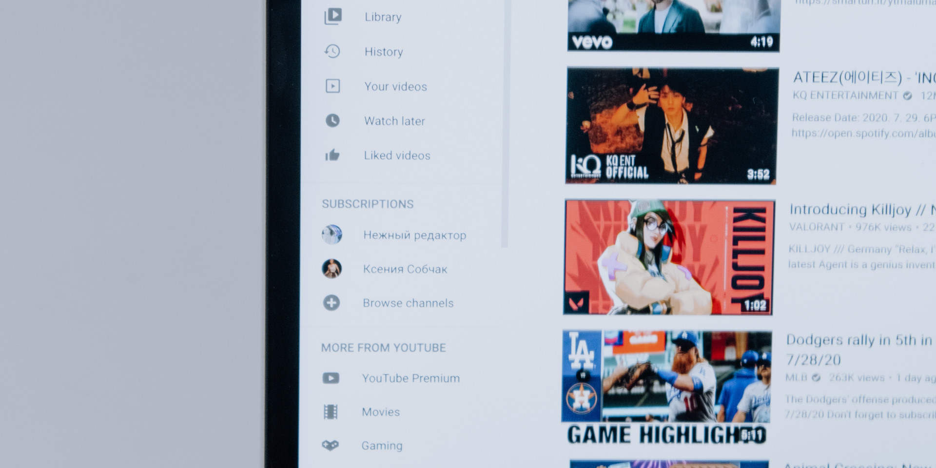 YouTubes halbgare Podcast-Funktion