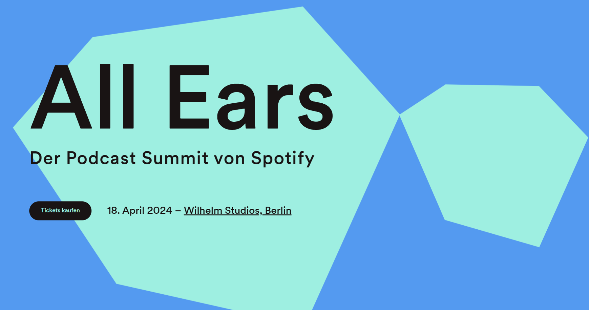 Spotify All Ears in Berlin