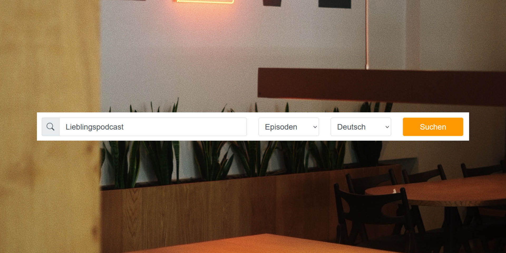 Verbesserte Suchfunktion auf podcast.de