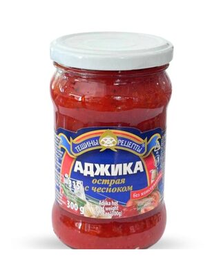 Adjika picante con ajo 300 g