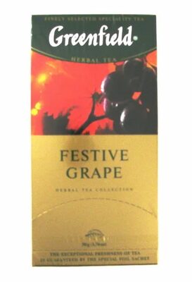 Чай Greenfield "FESTIVE GRAPE" 50г