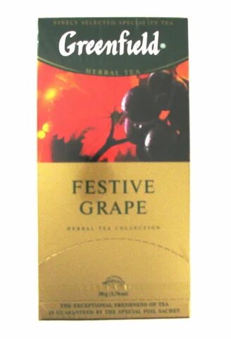 Té Greenfield "FESTIVE GRAPE" 50g