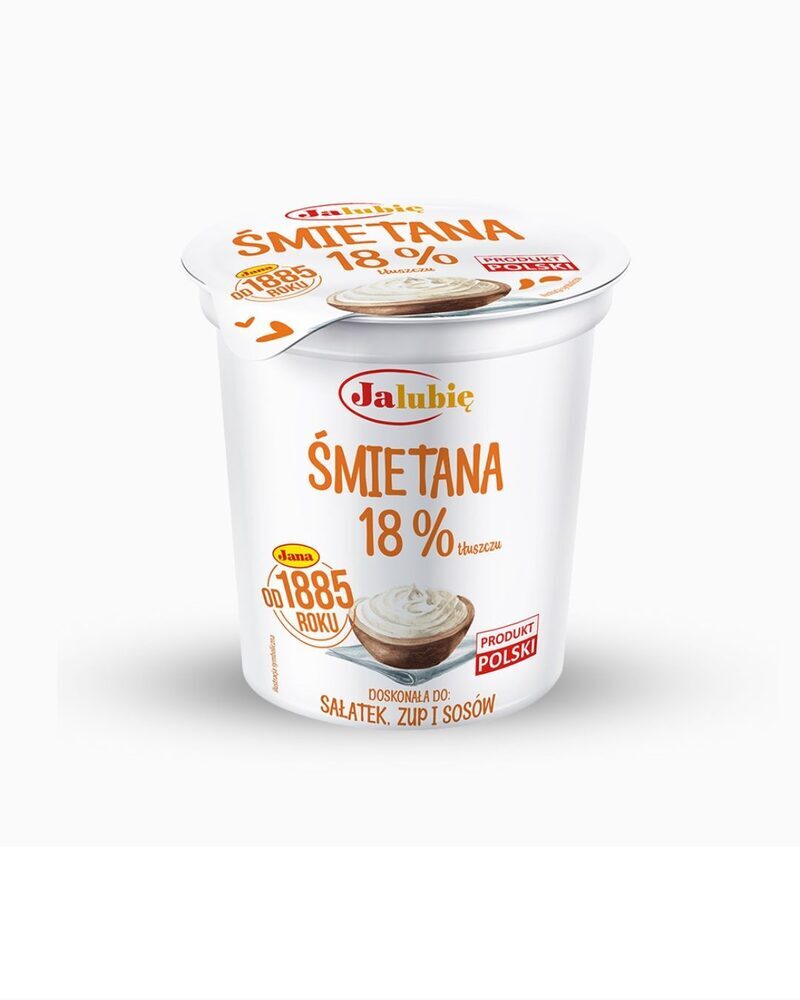 Сметана 18% 400г