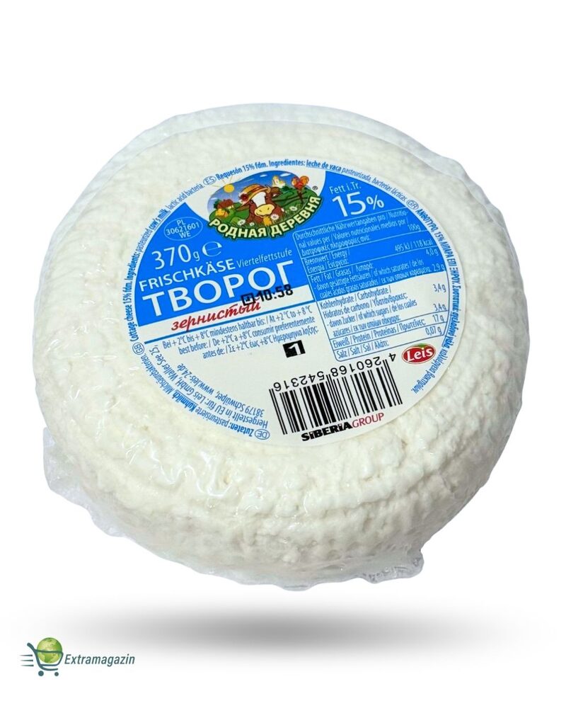 Requesón fresco granulado 15% 370g