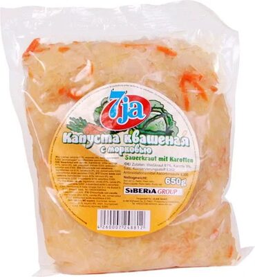 Chucrut con zanahoria en bolsas 650g
