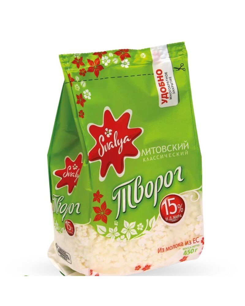 Сир кисломолочний Литовський 15% 450г