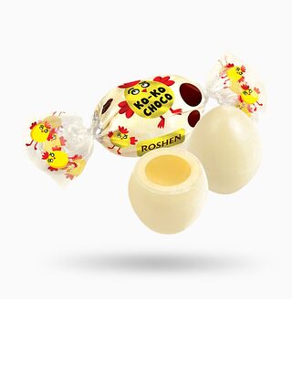 White chocolate candies "KO-KO CHOKO" 1 kg