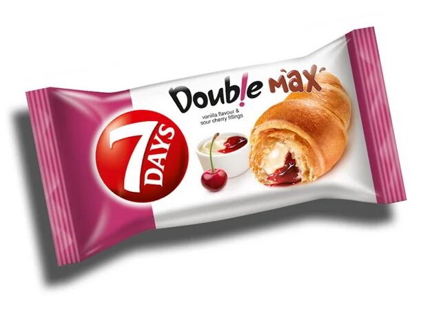 Croissant with Vanilla-Cherry Cream 110g