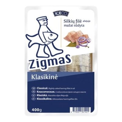 Herring Fillet in Oil 400g