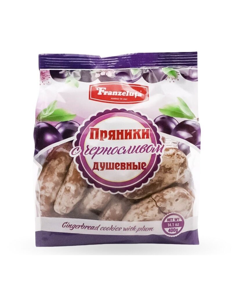 Пряники з чорносливом ДУШЕВНЫЕ 400 г