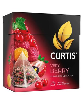 Very Berry Black Tea with Flowers and Berries in Pyramid Bags 34g
