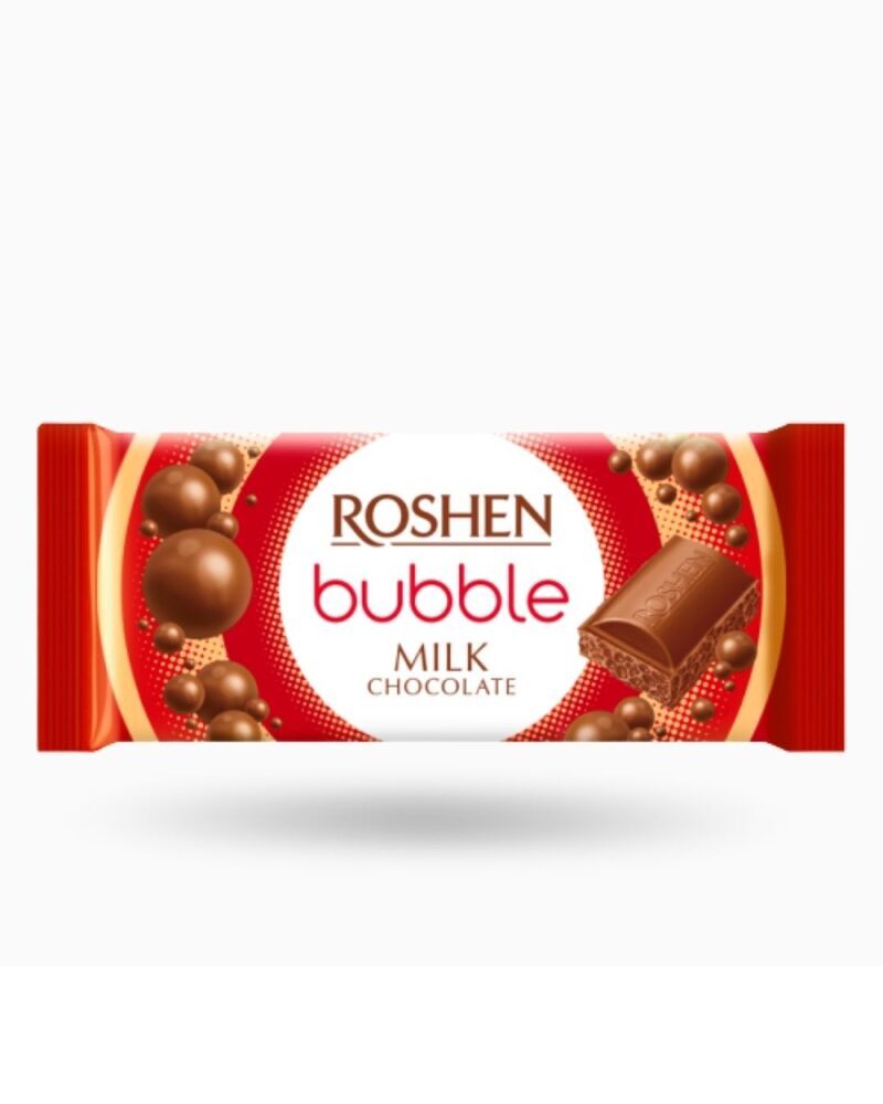 Шоколад молочний «MILK BUBBLE» пористий 80 г	