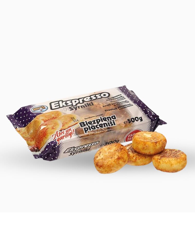 Syrniki de requeson congelados 500g