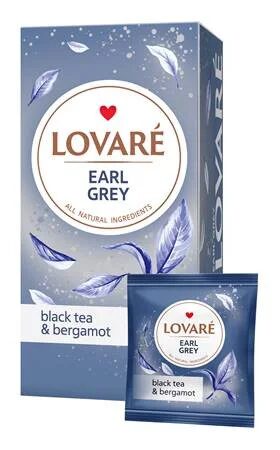 Te negro de Ceilan con bergamota Earl Grey en bolsitas 48g