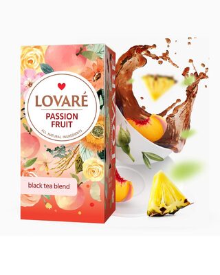 Passion Fruit Black Tea Bags 48g