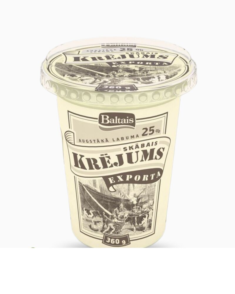 Crema agria 25% 360g