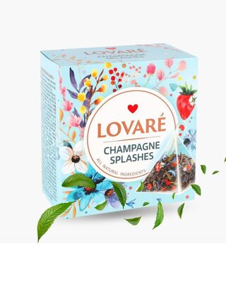 Black and Green Tea with Fruits Champagne 30g