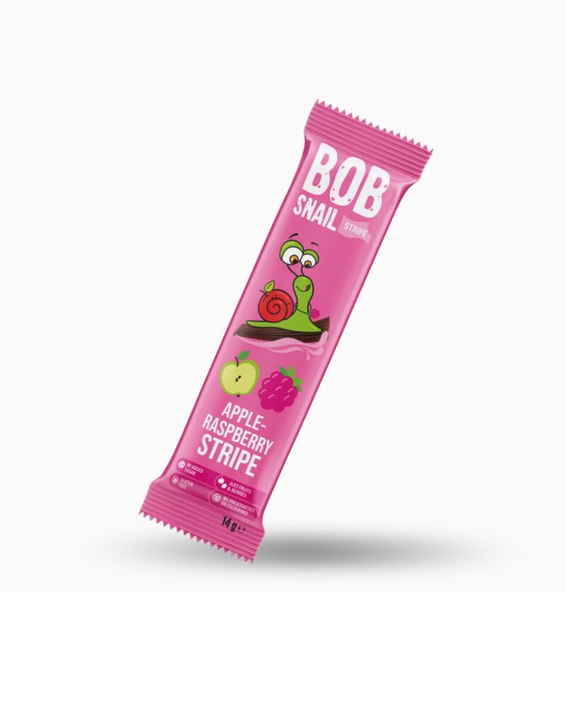 Caramelo de fruta manzana-frambuesa , 14 g